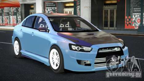 Mitsubishi Lancer Evolution X Moyivoza для GTA 4