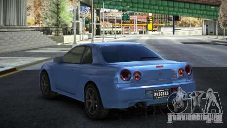 Nissan Skyline R34 Canxamuhu для GTA 4
