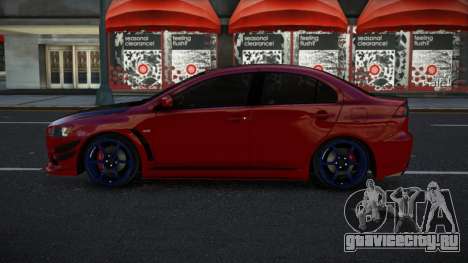 Mitsubishi Lancer Evolution X Kiyyateli для GTA 4