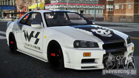 Nissan Skyline R34 Tardu для GTA 4