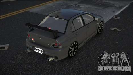Mitsubishi Lancer Evolution VIII Vodfu для GTA 4