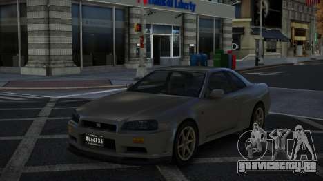 Nissan Skyline R34 Tecnoloyi для GTA 4