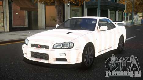 Nissan Skyline R34 Olasin S13 для GTA 4