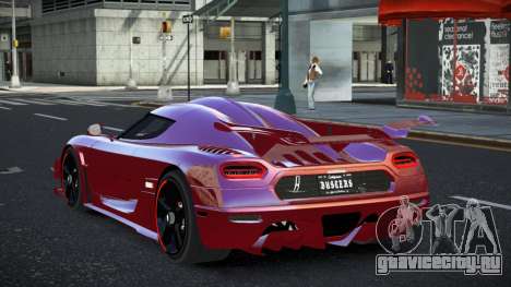 Koenigsegg Agera Jater для GTA 4
