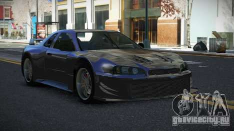 Nissan Skyline R34 Dukrizid для GTA 4