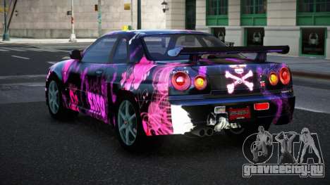 Nissan Skyline R34 Jashra S13 для GTA 4
