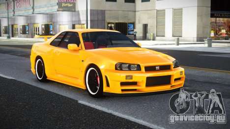 Nissan Skyline R34 Haxme для GTA 4