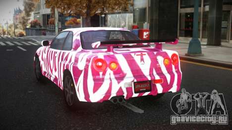 Nissan Skyline R34 Olasin S4 для GTA 4