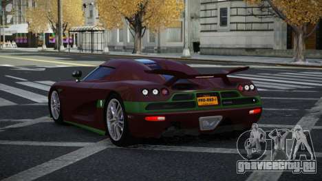 Koenigsegg CCXR Mapufoli для GTA 4