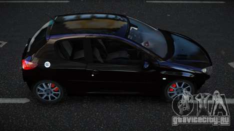 Peugeot 206 Jutufelu для GTA 4