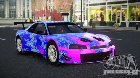 Nissan Skyline R34 Japhli S2 для GTA 4