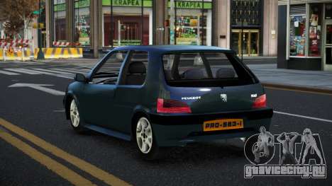 Peugeot 106 Wocceruj для GTA 4