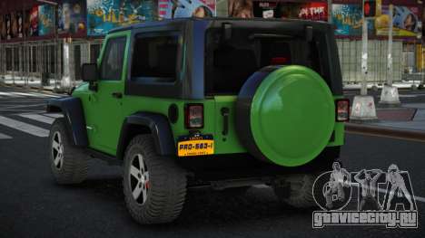 Jeep Wrangler Zotzaso для GTA 4