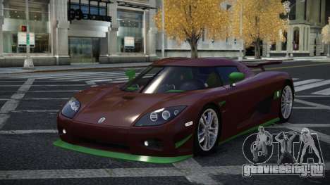 Koenigsegg CCXR Mapufoli для GTA 4