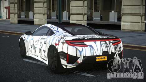 Acura NSX Liaron S12 для GTA 4