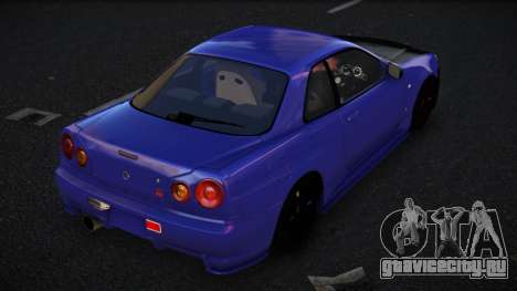 Nissan Skyline R34 Cijagas для GTA 4