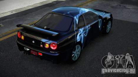 Nissan Skyline R34 Jashra S5 для GTA 4