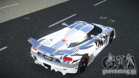 Koenigsegg Agera Jater S6 для GTA 4