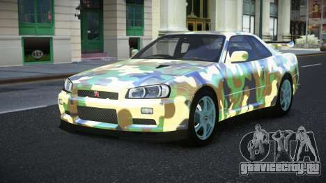 Nissan Skyline R34 Jashra S12 для GTA 4