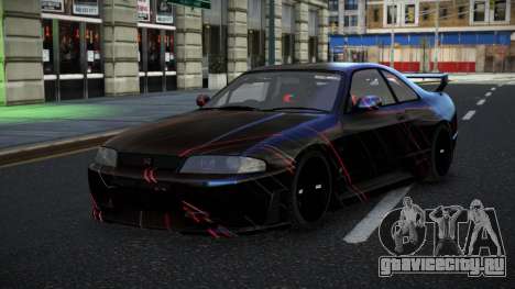 Nissan Skyline R33 GT-R Baslly S1 для GTA 4
