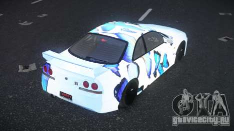 Nissan Skyline R33 GT-R Baslly S2 для GTA 4