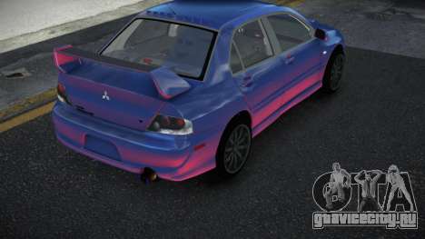 Mitsubishi Lancer Evolution VIII Yanop для GTA 4