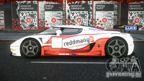 Koenigsegg CCGT Fifrefi для GTA 4