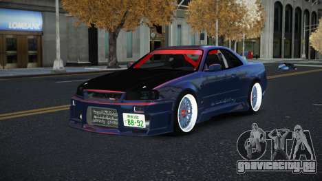 Nissan Skyline R34 Sotperofi для GTA 4