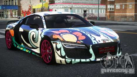 Audi R8 Tycel S1 для GTA 4