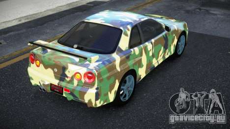 Nissan Skyline R34 Jashra S12 для GTA 4