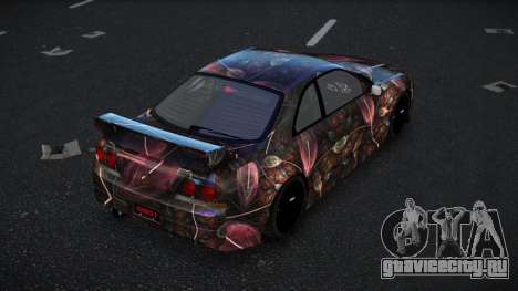 Nissan Skyline R33 GT-R Baslly S6 для GTA 4