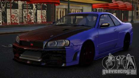 Nissan Skyline R34 Cijagas для GTA 4