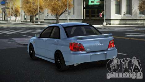 Subaru Impreza Vaqera для GTA 4