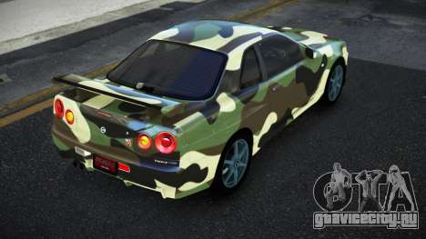 Nissan Skyline R34 Jashra S11 для GTA 4