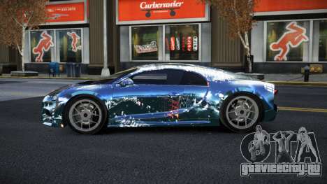 Bugatti Chiron Nechana S11 для GTA 4