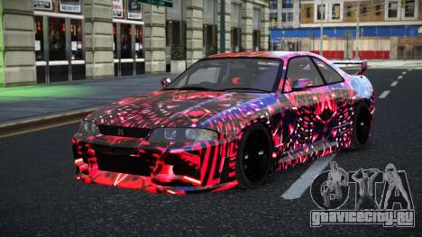 Nissan Skyline R33 GT-R Baslly S4 для GTA 4