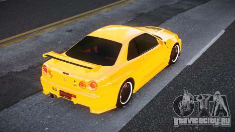 Nissan Skyline R34 Haxme для GTA 4