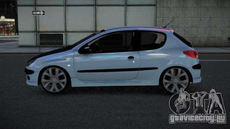 Peugeot 206 Zevhari для GTA 4