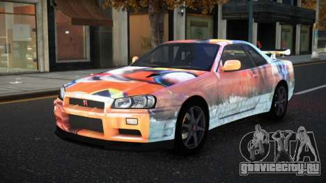 Nissan Skyline R34 Olasin S5 для GTA 4