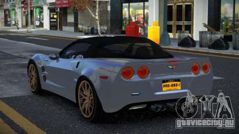 Chevrolet Corvette Pozpuce для GTA 4
