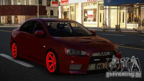 Mitsubishi Lancer Evolution X Xofiweyor для GTA 4