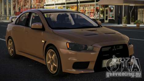 Mitsubishi Lancer Evolution X Cogwa для GTA 4