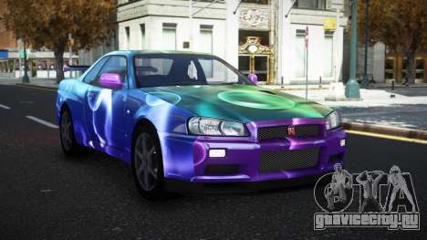 Nissan Skyline R34 Olasin S3 для GTA 4