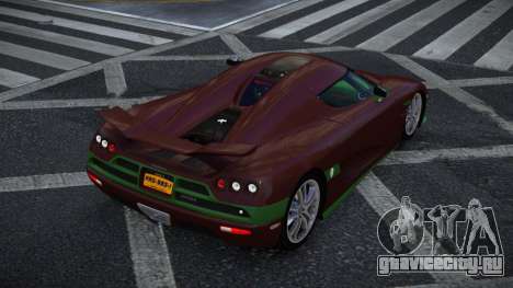 Koenigsegg CCXR Mapufoli для GTA 4