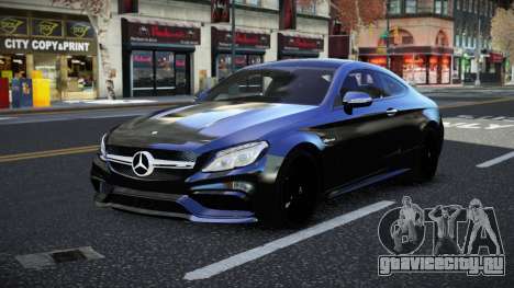 Mercedes-Benz C63S AMG Hevofo для GTA 4