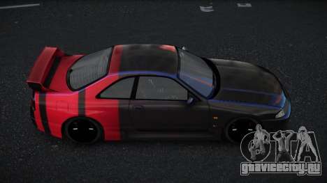 Nissan Skyline R33 GT-R Baslly S5 для GTA 4
