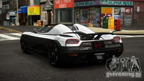 Koenigsegg Agera Rijuk для GTA 4