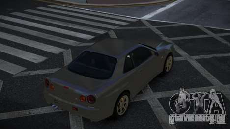 Nissan Skyline R34 Tecnoloyi для GTA 4