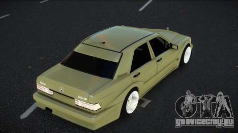 Mercedes-Benz 190E Bazluk для GTA 4