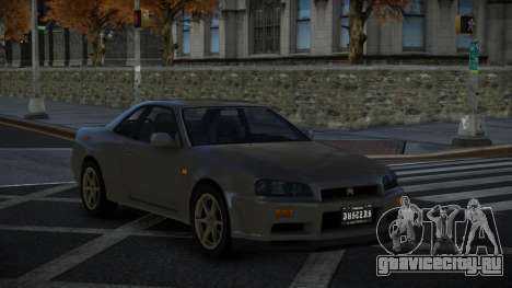 Nissan Skyline R34 Tecnoloyi для GTA 4